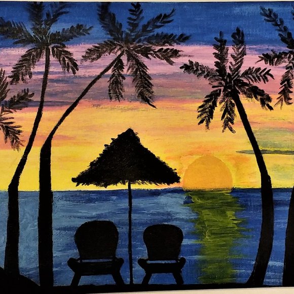 Hand made Painting - Picture 2 of 2